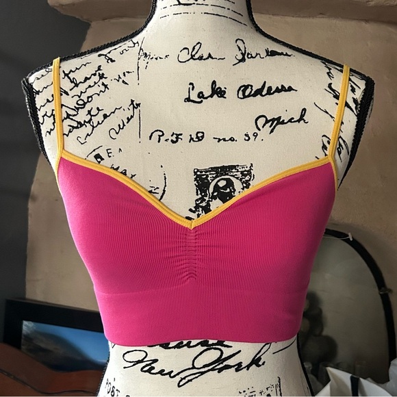 Free People Cecily Seamless Longline Bralette M/L NWOT - Picture 4 of 6